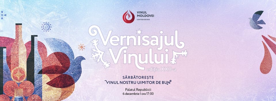 6 decembrie, 17:00 // Vernisajul vinului 2024, ediția a XXII-a